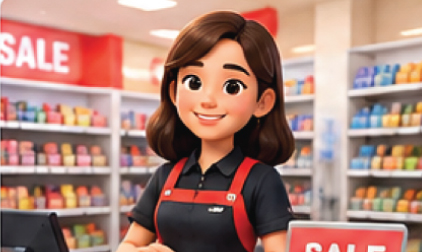Ilustrasi Retail / Toko