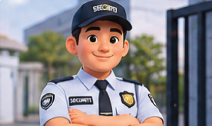 Ilustrasi Satpam / Keamanan